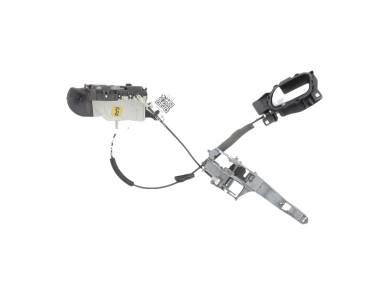 Left front door lock - Citroen C5 TOURER II - Blanc Fonce - 9800618280 - U1-5340T