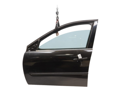 Left front door - Renault LAGUNA III PH.2 - Noir - 801010025R - S1-5654Q