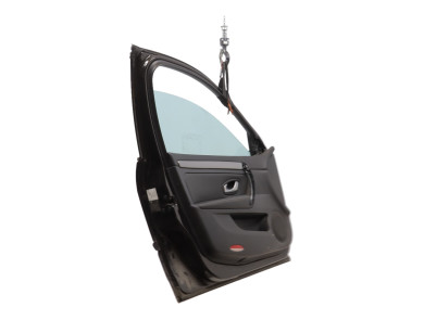 Left front door - Renault LAGUNA III PH.2 - Noir - 801010025R - S1-5654Q