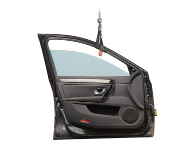 Porte avant gauche - Renault LAGUNA III PH.2 - Noir - 801010025R - S1-5654Q