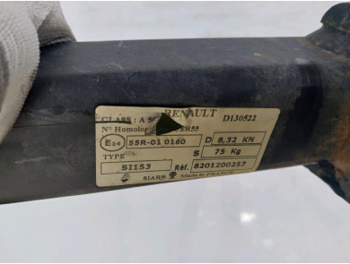 Hitch - Dacia DUSTER I PH.1 - Blanc - 04246 - Z1-8866Q