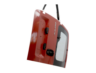 Porte battante arrière gauche - Fiat FIORINO FOURGON III PH.1 - Rouge Fonce - 52214794 - N1-7125L