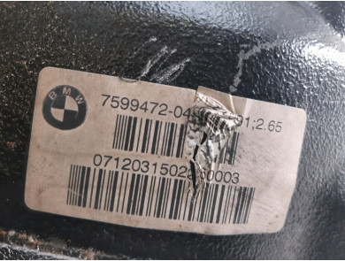 Rear differential - BMW SERIE 1 II PH.1 120 D - 33107599472 - Y0-3446E