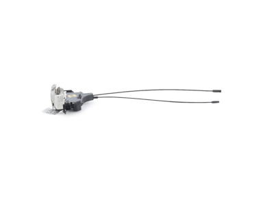 Right front door lock - Mitsubishi OUTLANDER II PH.2 - Blanc - 5715A684 - E1-4349M