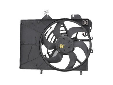 Radiator fan + mounting - Citroen C3 PICASSO PH.1 - 9801666680 - G1-7319W