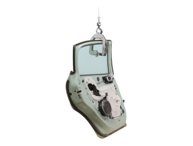 Rear left door - Citroen C3 III PH.1 - Vert Clair - 9812254980 - Z1-4186I