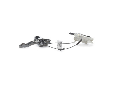 Left front door lock - Citroen C5 II - Gris Fonce - 9800618280 - W1-4518P