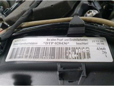 Engine type DTPA - Audi A4 IV PH.1 - Y1-5161Z