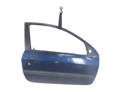 Porte droite (3 portes) - Peugeot 206 - Bleu Fonce - 9004K6 - W1-1229Y