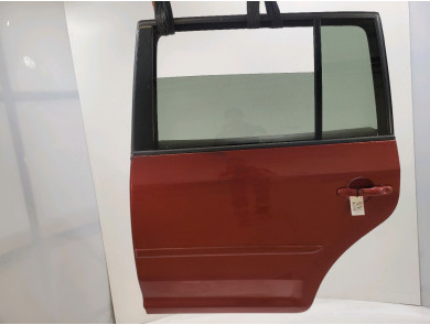 Rear left door - Volkswagen TOURAN I PH.2 - Rouge Fonce - 1T0833055S - J1-4562E