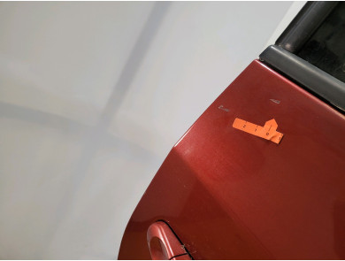 Right rear door - Volkswagen TOURAN I PH.2 - Rouge Fonce - 1T0833056S - Q1-4748R