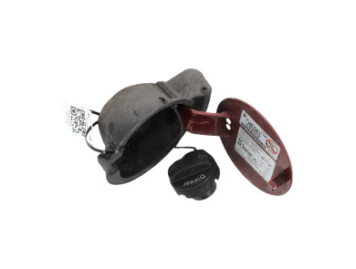 Fuel door - Volkswagen TOURAN I PH.2 - Rouge Fonce - 1T0809857FGRU - K2-0301C
