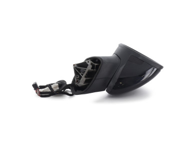 Left wing mirror - Porsche CAYENNE II PH.1 - Noir - 958731507019B9 - Y1-8448U