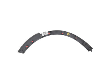 Left rear fender flare - Porsche CAYENNE II PH.1 - Noir - 95855982750G2X - Z1-8473I