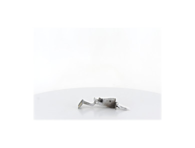 Left swing door lower hinge - Renault KANGOO EXPRESS II PH.2 - Blanc - 904115738R - L1-6335C