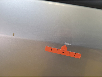 Left front door - Opel MERIVA A PH.1 - Gris Clair - 13149679 - K1-6089S