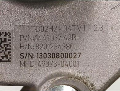 Engine type H4B400 - Dacia SANDERO II PH.1 - K1-2982T