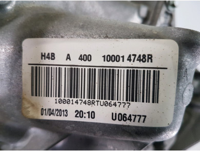 Moteur type H4B400 - Dacia SANDERO II PH.1 - K1-2982T