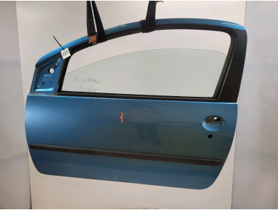 Left door (3-door models only) - Peugeot 107 PH.1 - Bleu Fonce - 1612543280 - Z0-9800C
