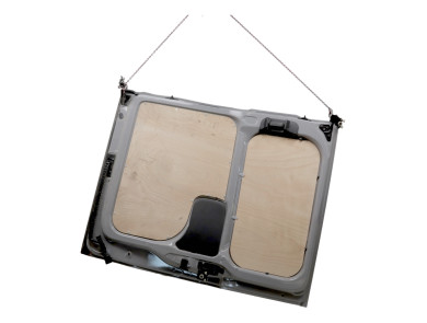 Right rear sliding door - Ford TRANSIT CUSTOM PH.2 - Gris Clair - 2690081 - M1-3462T