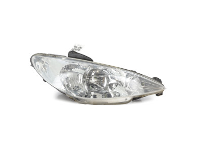 Right headlight - Peugeot 206 - 6206A0 - A0-4702Y
