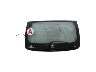 Rear window - Peugeot 107 PH.2 - Noir - 1607989480 - W0-5462G
