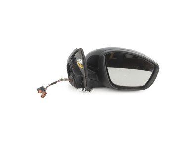 Right wing mirror - Peugeot 308 II PH.1 - Noir - 1611508580 - F0-2548U