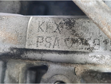 Engine type KFX - Peugeot 206 - U2-2791U