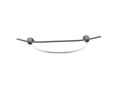 Rear bumper reinforcement bar - Opel AGILA B - Noir - 93193189 - Q1-9741S