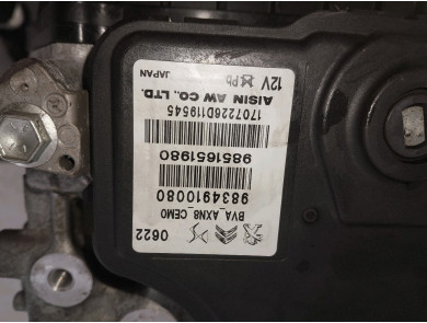 Gearbox type 20GTBW - Peugeot 308 III - T1-6752P
