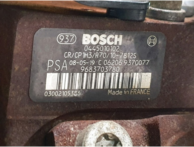 Engine type 9H01 - Peugeot 207 - B0-9370Q