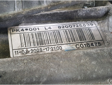 Gearbox type PK4001 - Renault MEGANE II PH.2 - W1-5193N