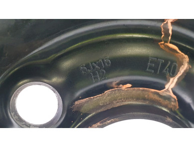 Steel wheel - Opel CORSA D PH.1 - 13211900 - P1-4949V