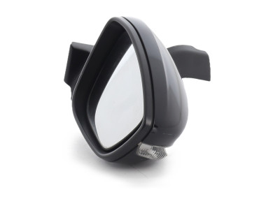 Right wing mirror - Peugeot 208 I PH.2 - Noir - 1611240380 - W1-7447J