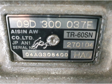 Gearbox type HAQ - Volkswagen TOUAREG I PH.1 - M1-5218I