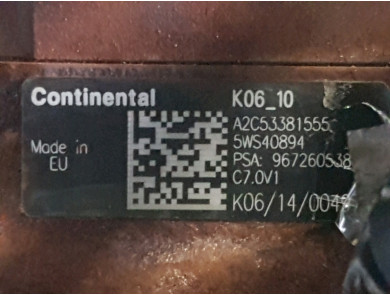Engine type 9H05 - Peugeot 508 I PH.1 - W0-7022U