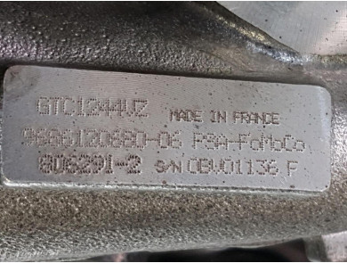Engine type 9H05 - Peugeot 508 I PH.1 - W0-7022U