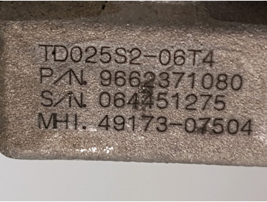 Moteur type 9HX - Citroen C4 I PH.1 - U0-6025Y