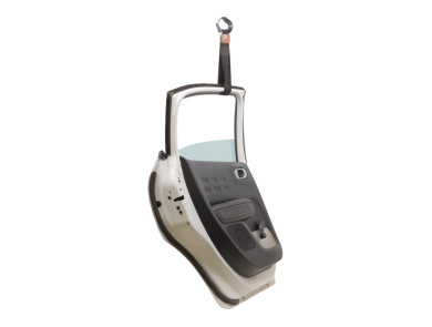 Rear left door - Citroen C3 III PH.2 - Blanc - 9812254980 - U1-8561T