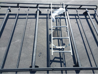 Roof rack - Renault TRAFIC III PH.1 - Blanc - 8201656829 - E1-4159A