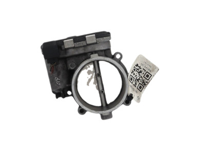 High flow throttle body valve