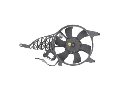 Radiator fan + mounting - Nissan NAVARA I PH.1 - 92120-EB400- W1-6595G