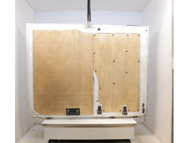 Right rear sliding door - Ford TRANSIT V PH.1 - Blanc - 2414687 - S1-3287M