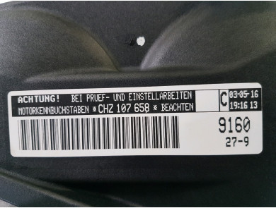 Engine type CHZ - Seat IBIZA IV PH.3 - V0-4536B