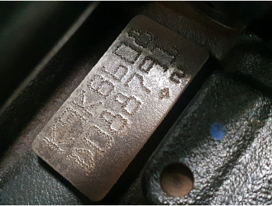 Engine type K9K608 - Renault CLIO IV PH.1 - F1-9082G
