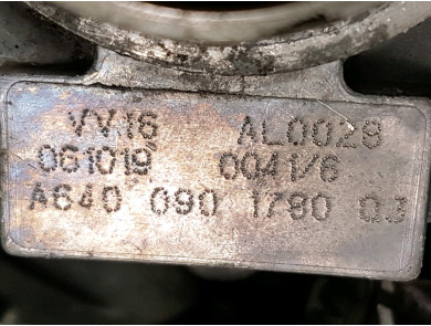 Engine type A64094030 - Mercedes CLASSE B I PH.1 - V0-3697W
