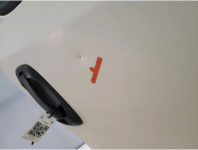 Right front door - Opel COMBO D - Blanc - 95530929 - L1-8608H