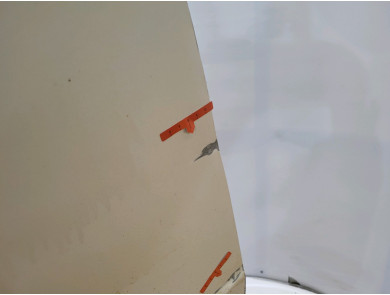 Right front door - Opel COMBO D - Blanc - 95530929 - L1-8608H