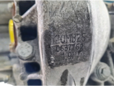 Gearbox type 20MB25 - Peugeot 607 PH.2 - U1-0824B