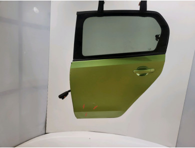 Rear left door - Skoda CITIGO PH.1 - Vert Clair - 1S4833055B - K1-6744S